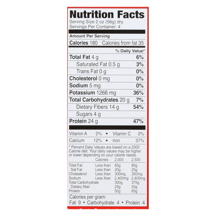 Ware Spark - Wholesale Pasta - Explore Cuisine - Fettuccine Pasta - Edamame & Mung Bean - Case Of 6 - 8 Oz.2