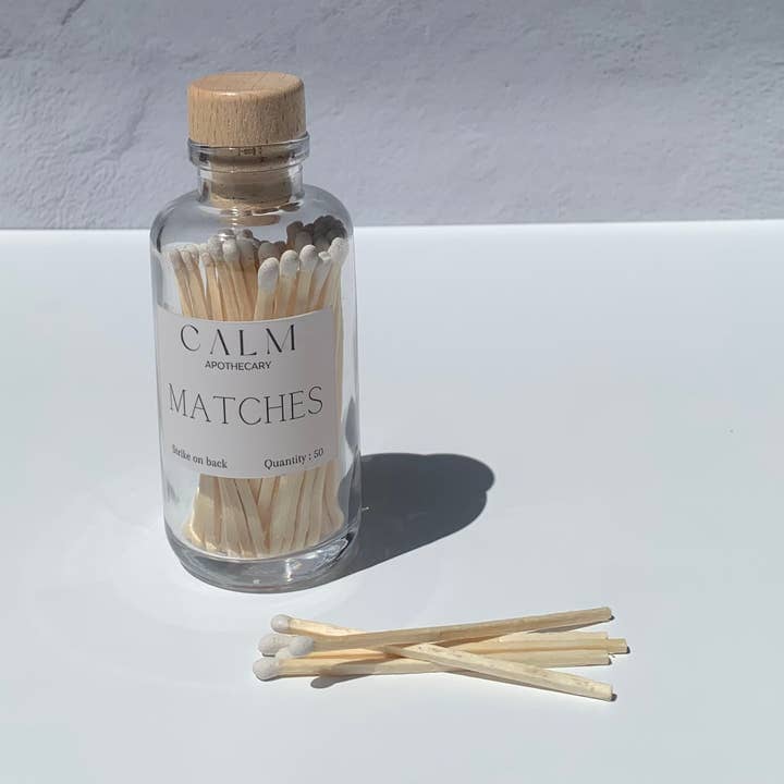 Calm Apothecary - Wholesale Matches - Apothecary Match Bottle0