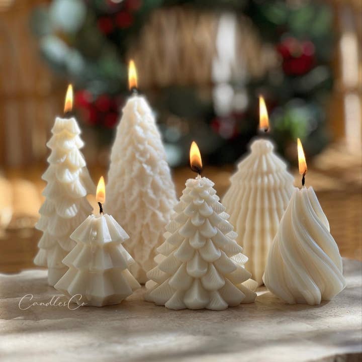 CandlesCo Australia - Wholesale Novelty candle - Mini Christmas Tree3