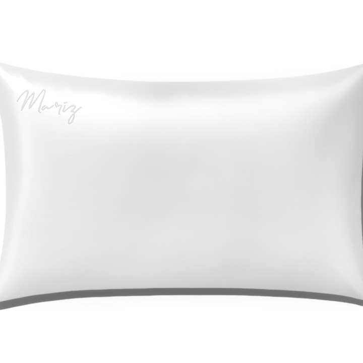 Ivory Washable Silk Pillowcase - Queen for wholesale by MARIZ SILK