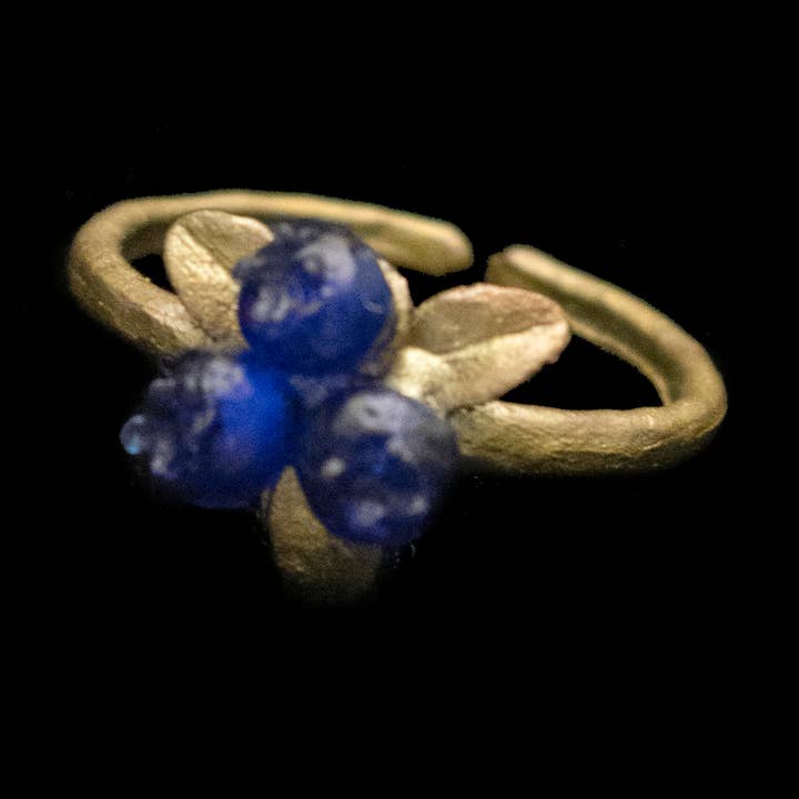 Petite Blueberry Ring - Adjustable for wholesale by Michael Michaud