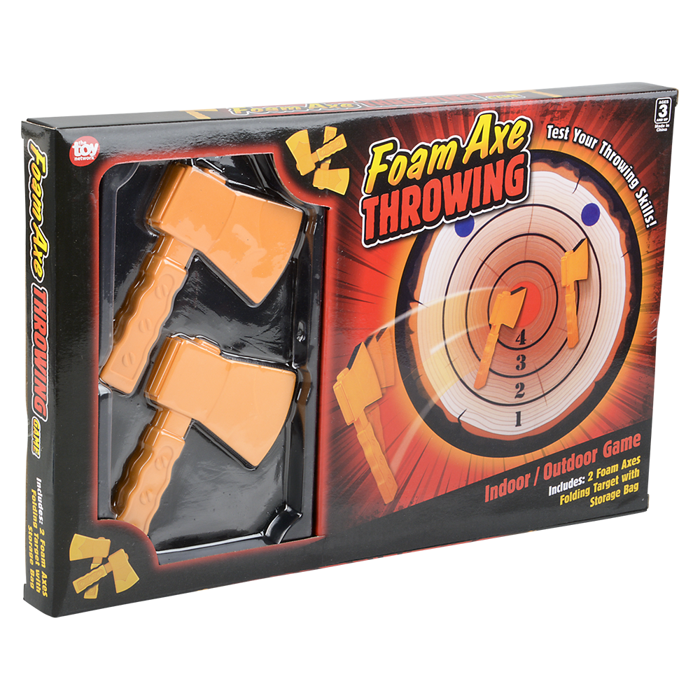 The Toy Network - Wholesale Sports & Recreation Book - (T) FOAM AXE THROWING GAME5