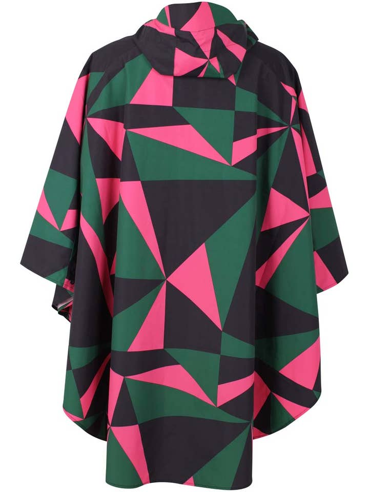 Danefae København – Engroshandel Regnjakke - Dame – Danebodil Rainponcho Black TRIANGULATE
