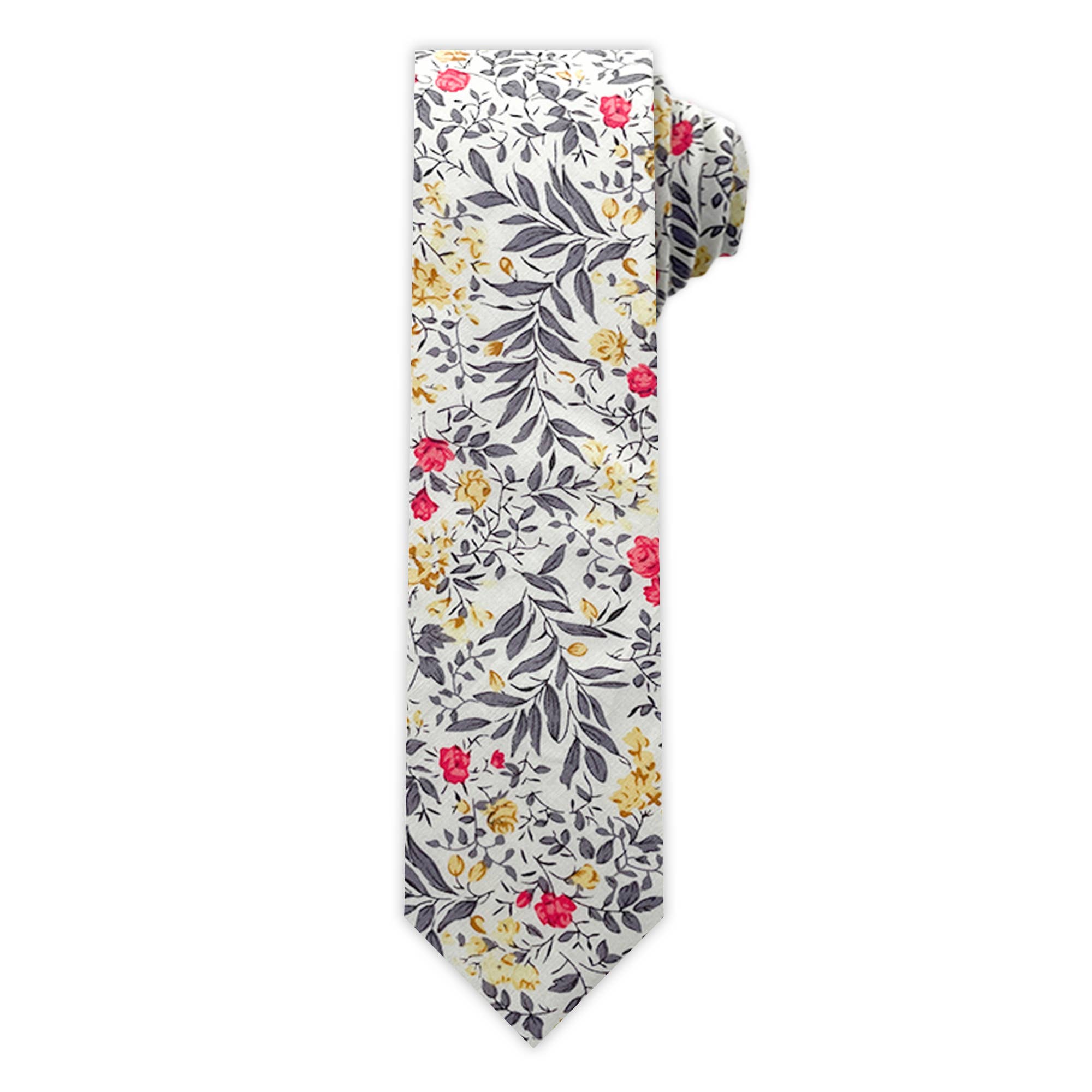 Jacob Alexander - Wholesale Necktie - Men's - Men's Tropic Bouquet Floral Tie7