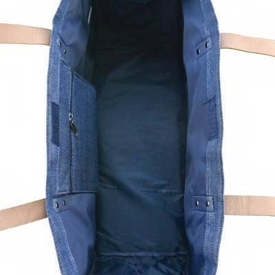 Cap Zone - Wholesale Tote Bag - Women's - Oversized Canvas Jean Like Tote