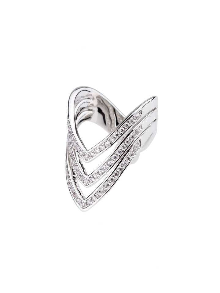 Triple Arrow Ring for wholesale by SAACHI