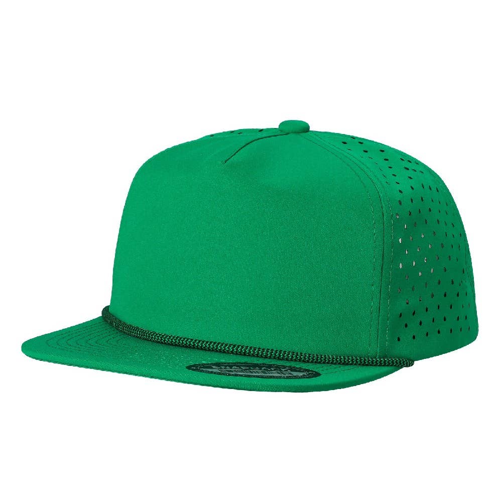 DOBBI - Wholesale Baseball Cap - Unisex - 5 Panel Water Proof Hat with Rope2