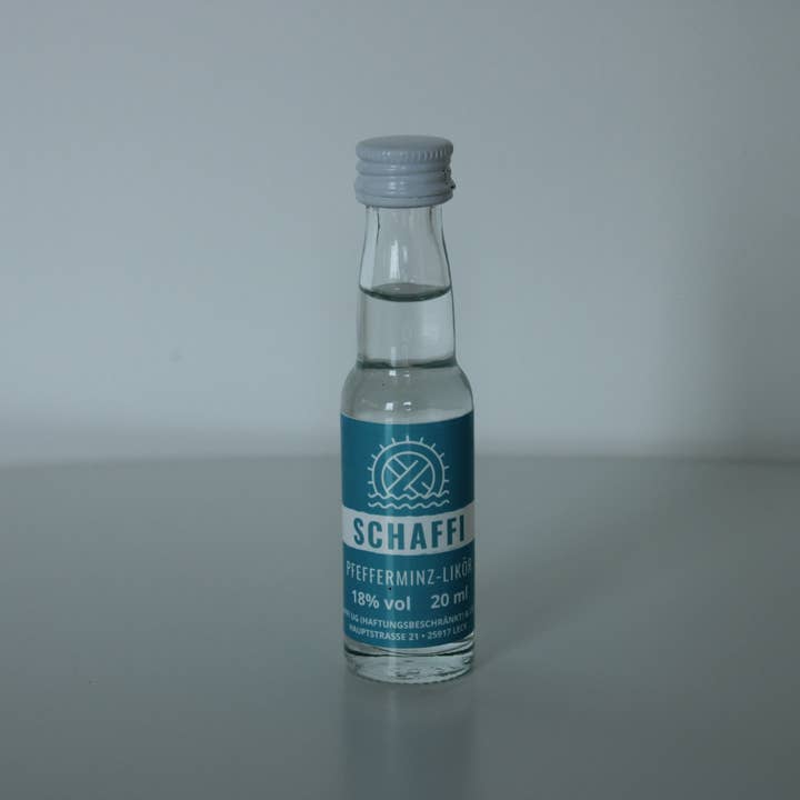 Schaffi peppermint liqueur, 18% vol., 20 ml for wholesale by Schaffi