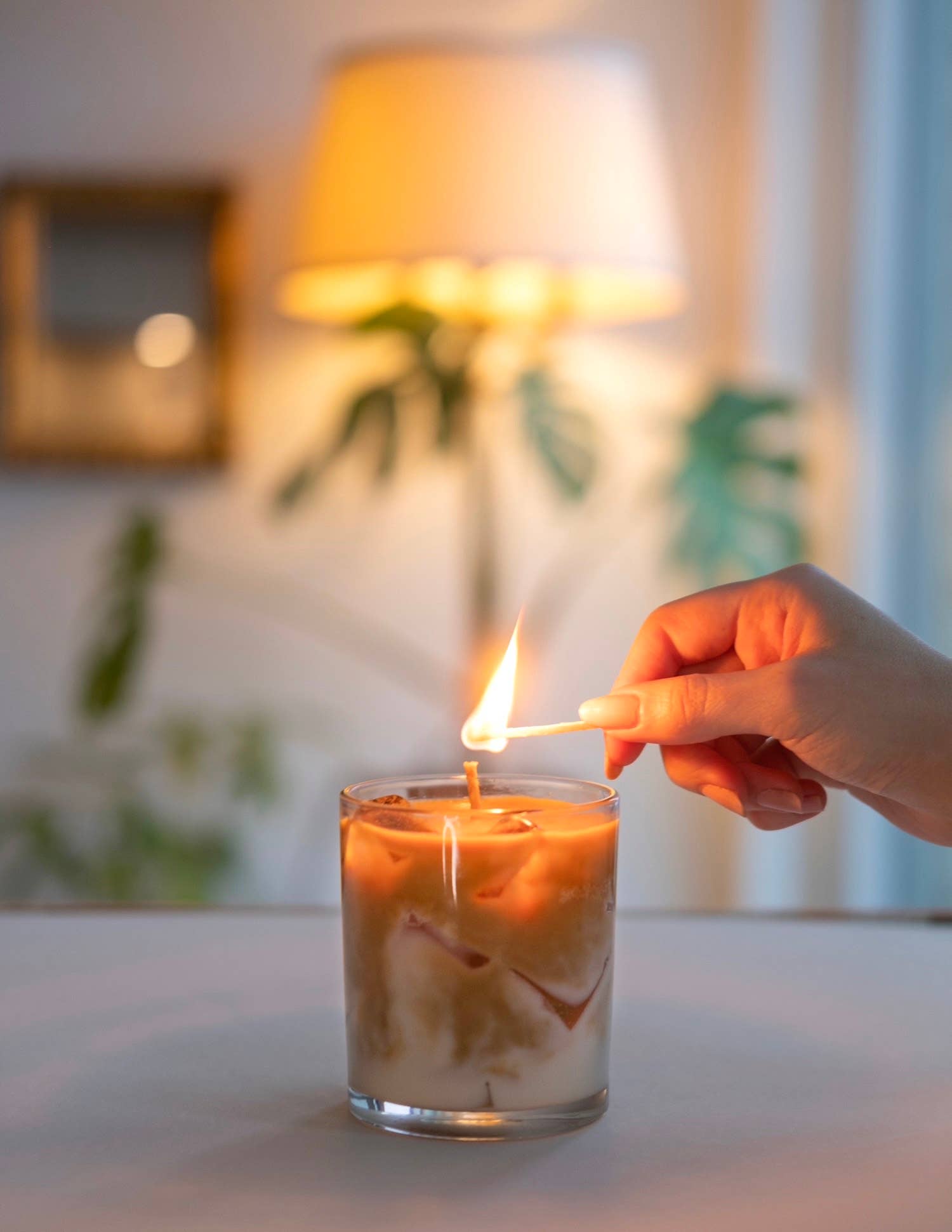 Moodmilk Wax Co. - Wholesale Pot/gevulde kaars - Iced Coffee-kaars - Latte-kaars - Niet-toxische veganistische sojawas3