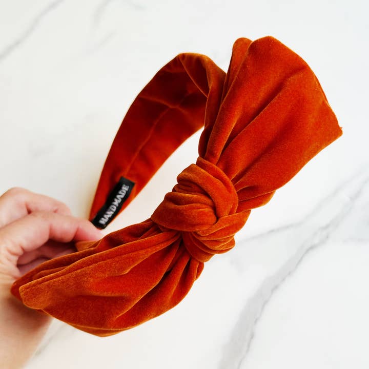 Ellison+Young - Wholesale Fashion Headband - Women's - Structured Velvet Bow Headband1