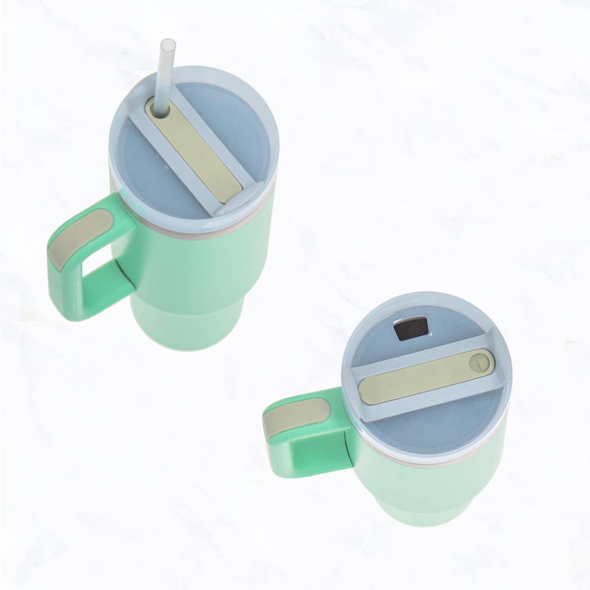 Suzie Q USA - Wholesale Insulated Mug/Tumbler - Silicon, 40 oz, Stainless Steel Tumbler with Handle3