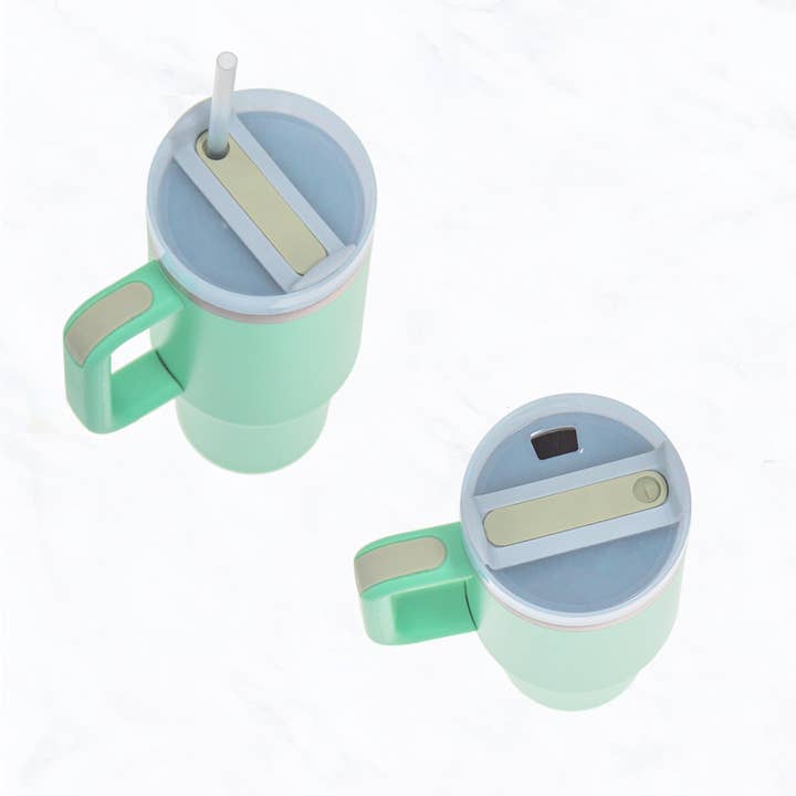 Suzie Q USA - Wholesale Insulated Mug/Tumbler - Silicon, 40 oz, Stainless Steel Tumbler with Handle3