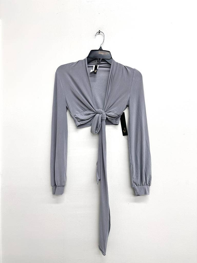 Uptown Apparel - Wholesale Knit Top - Women's - T5896 Front Knot Tie Crop Top17