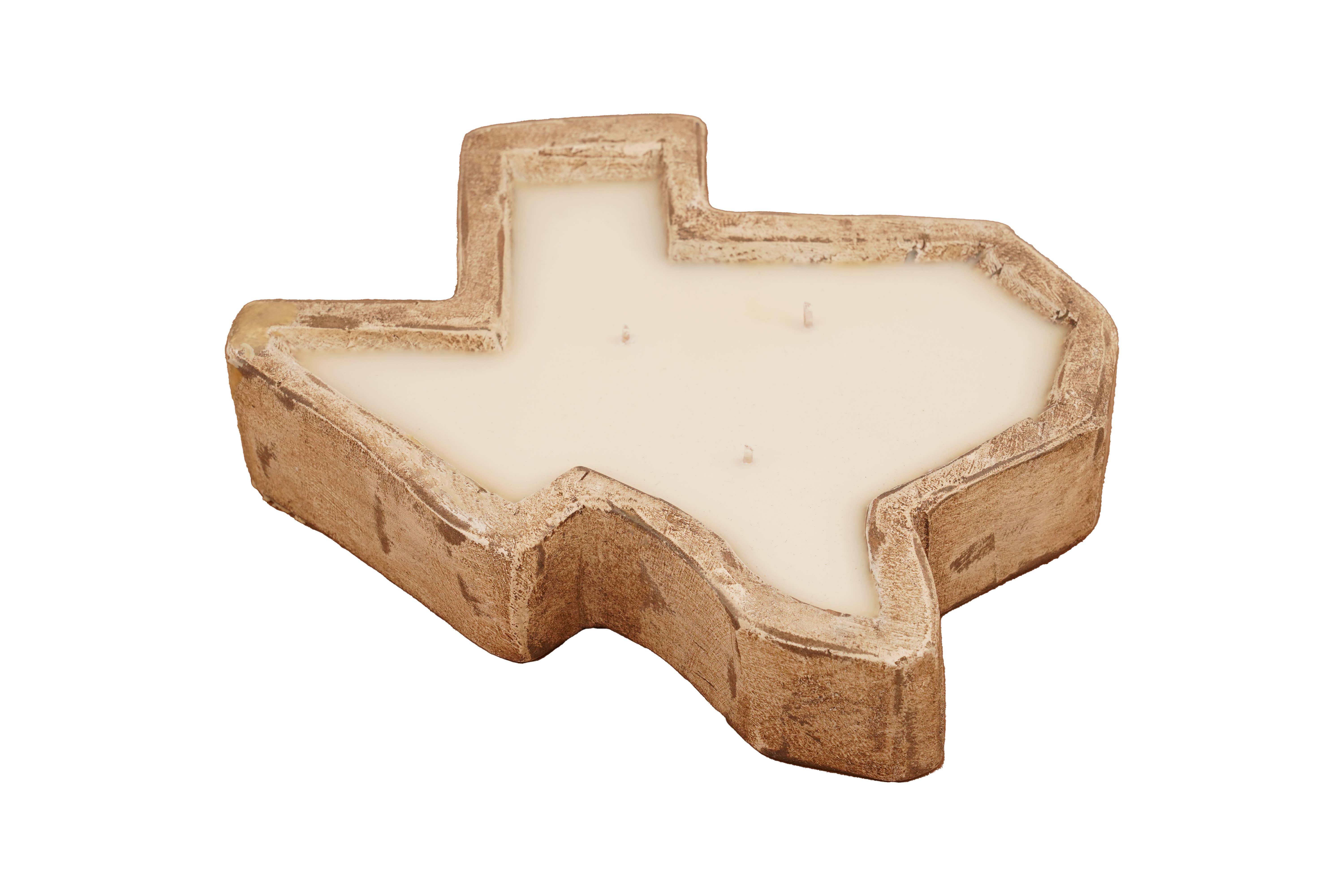 My Amigos Imports - Vente Bougeoirs - State of Texas-Bol à pâte sculpté, moyen, 10 x 10 bougies2