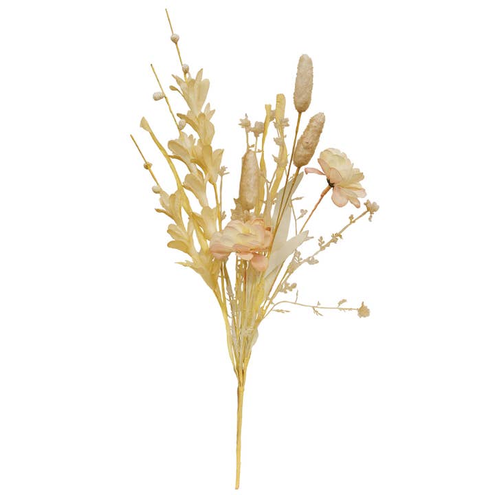 Late Summer Bunny Tail & Wildflower Spray for wholesale by Col House Designs