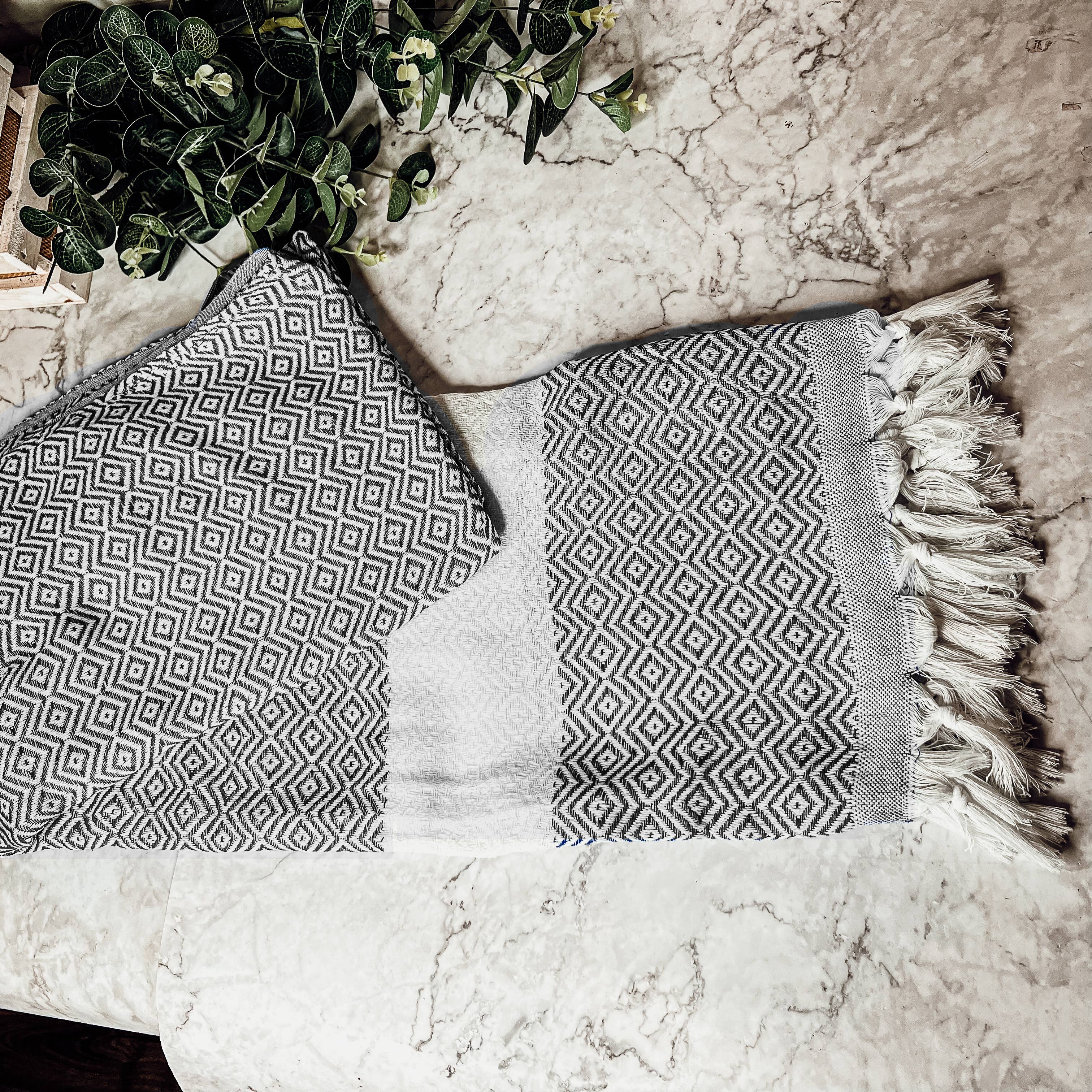 Gia Roma - Wholesale Beach Towel - Blue Turkish Beach Towels or Decorative Towels Handmade137