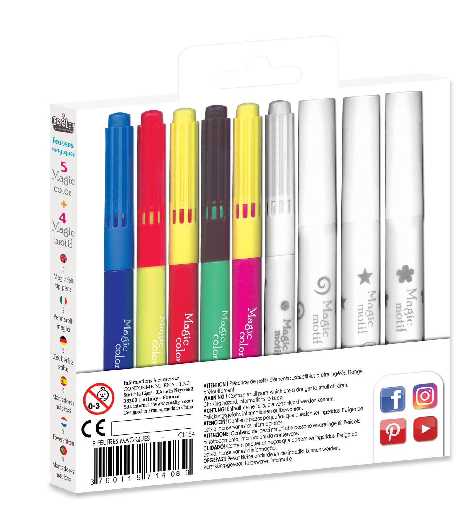 Créa Lign' - Wholesale Crayons - Kids & Baby - Magic Markers1