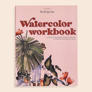 Painterly Days Watercolor Books: Woodland and Flowers Adult