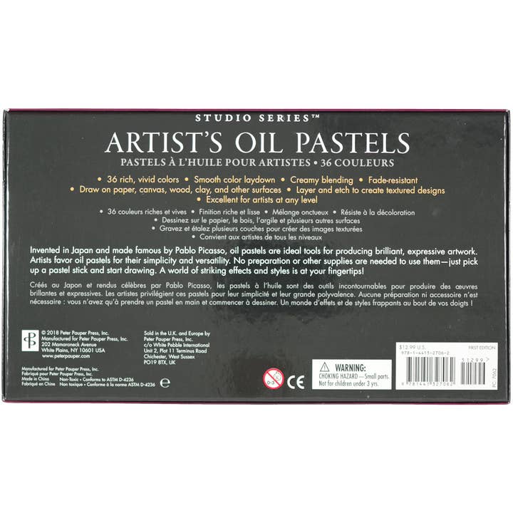 Peter Pauper Press - Wholesale Pastels - Studio Series Oil Pastels2