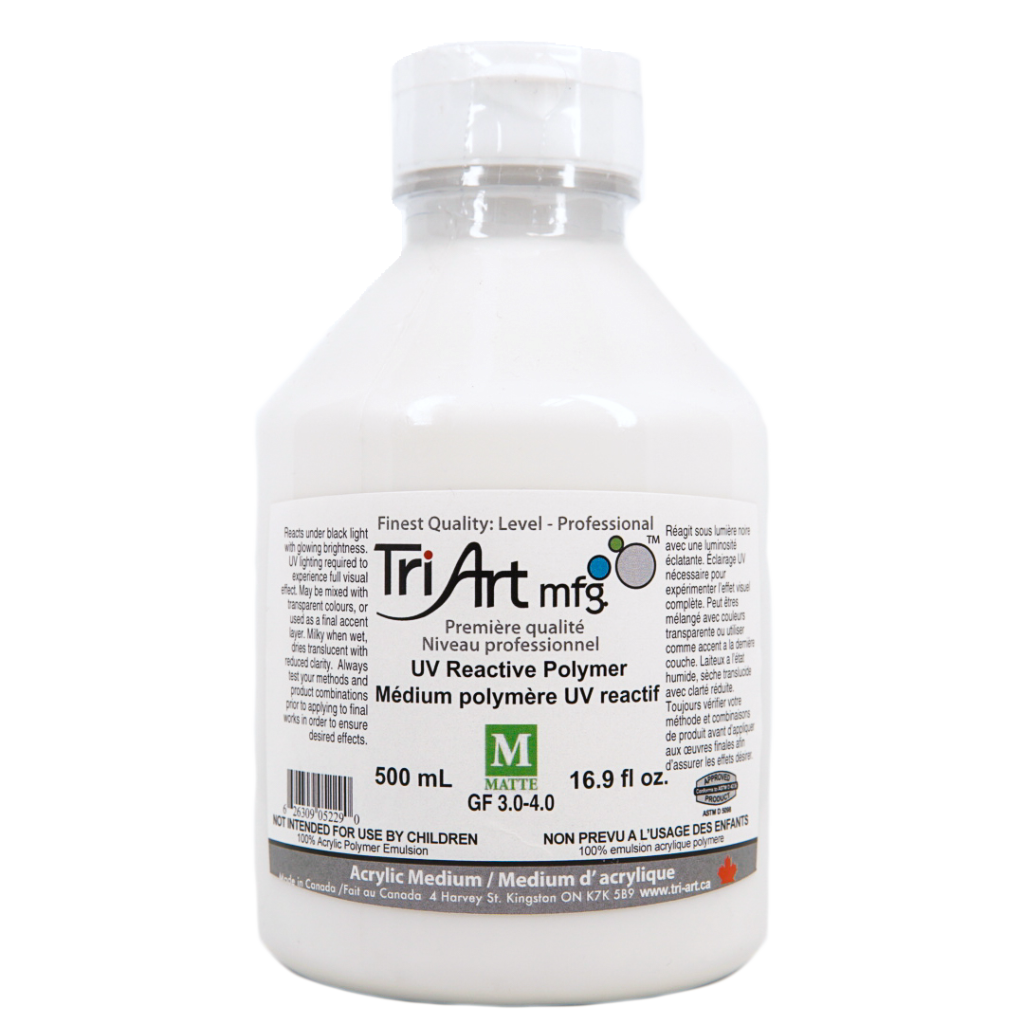 Tri-Art Mfg. - Wholesale Paint Set - Tri-Art Mediums UV Reactive1