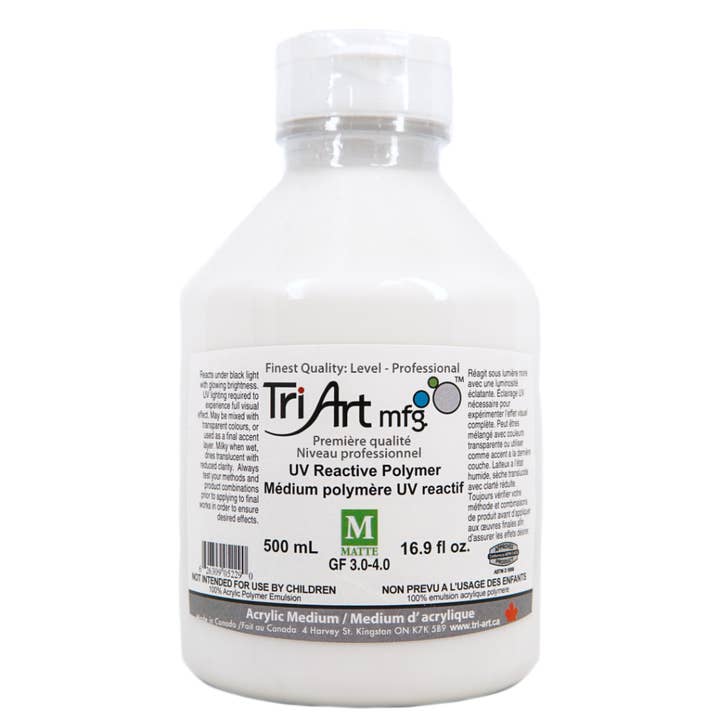 Tri-Art Mfg. - Wholesale Paint Set - Tri-Art Mediums UV Reactive1