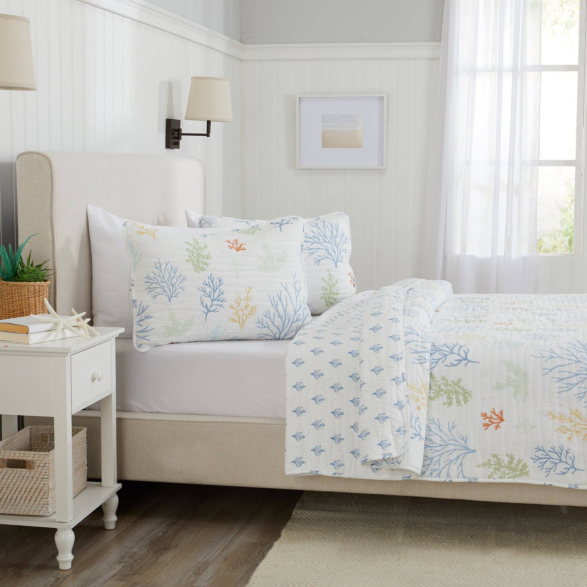 Quilt & Sham Set - Coastal Design - Maldives Collection for wholesale on Faire1