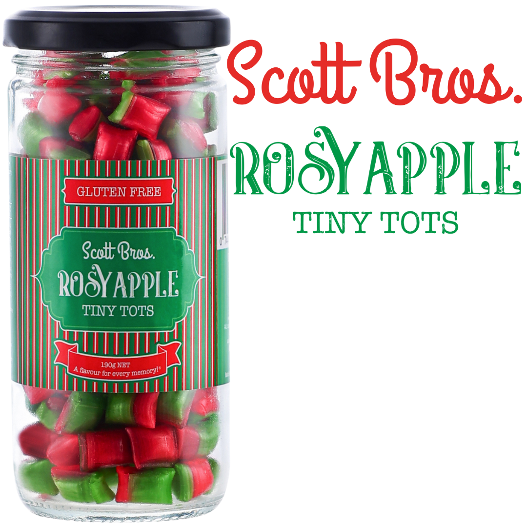 Scott Bros. CANDY - Wholesale Hard Candy - 2-Tier Counter Display #2 - 96 Jars / 8 Flavours 1