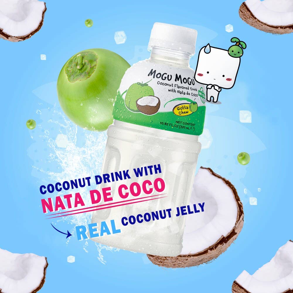 Global Bite Co - Wholesale Fruit Juice - Mogu Mogu Coconut Nata de Coco 320ml1