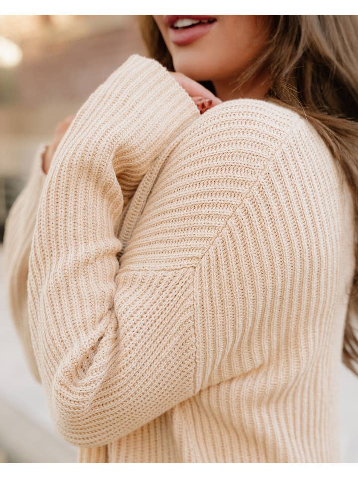 Apricot Lou Oversized Sweater for wholesale on Faire2