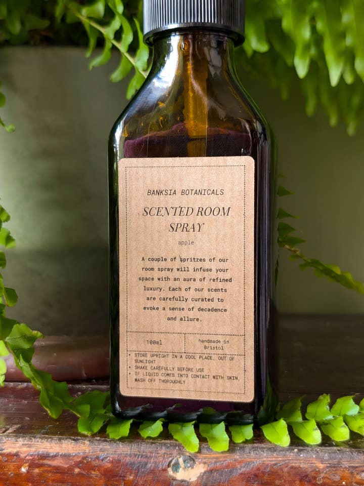 Apple Scented Room Spray for wholesale by Banksia Botanicals