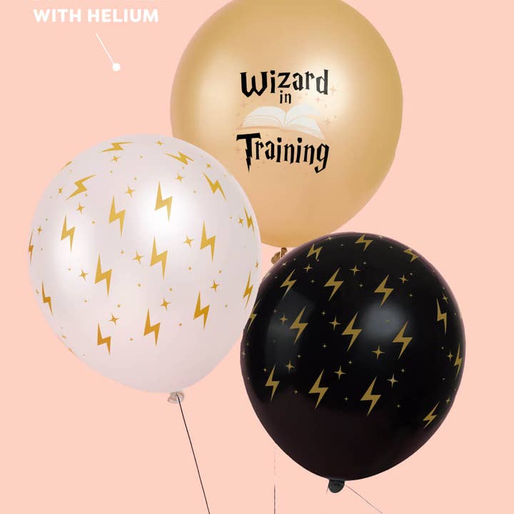 xo, Fetti - Wholesale Balloon - Wizard in Training Balloon Pack - 24 pcs, kids, Harry Potter