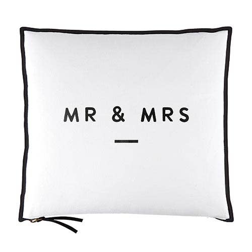 Mini Pillow - Mr & Mrs for wholesale by Santa Barbara Design Studio by Creative Brands