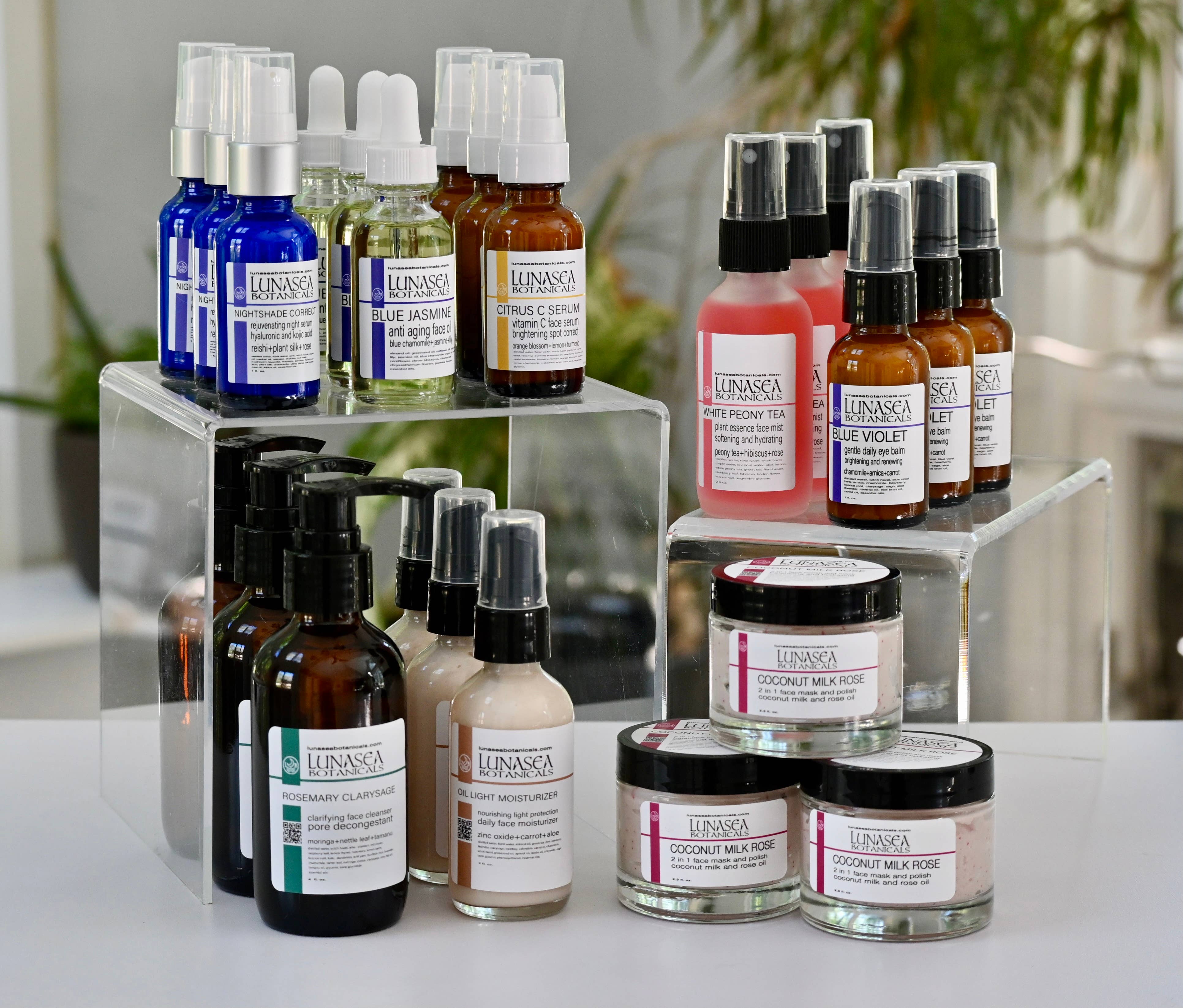 lunasea botanicals - Wholesale Facial Care Set/Kit - Day and Night Skincare Starter Kit10