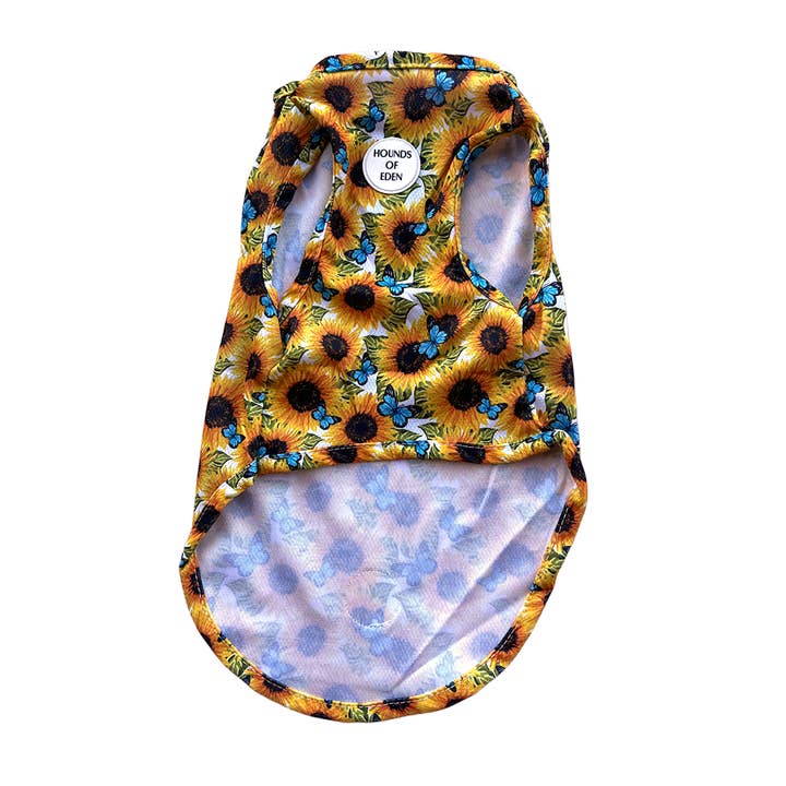 Hounds of Eden - Wholesale Pet Vest - Dog - Sunflower Flutter Dog Cooling Vest0