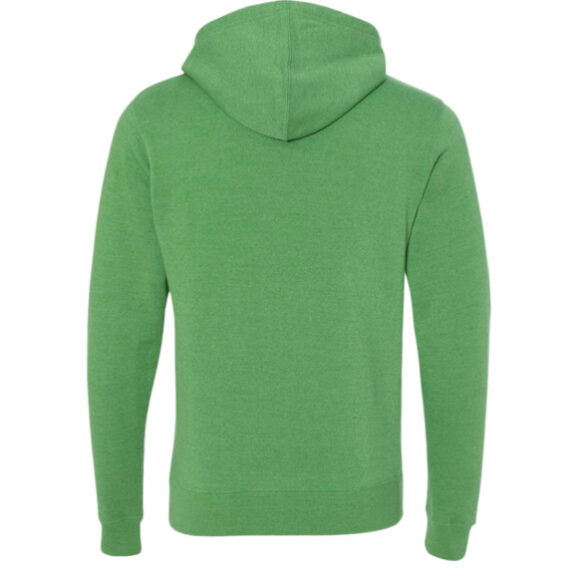 Wisco Clothing Co. - Wholesale Hoodie - Unisex - WISCO Green Navy Unisex Hooded Sweatshirt1