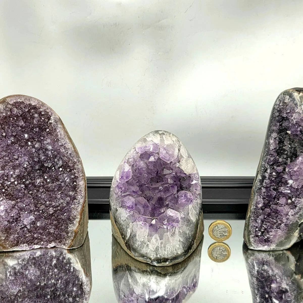 Distinction Crystals - Wholesale Spiritual Stone/Crystal - Large Uruguayan Amethyst Crystal Cutbase (B 1-1.25KG)3