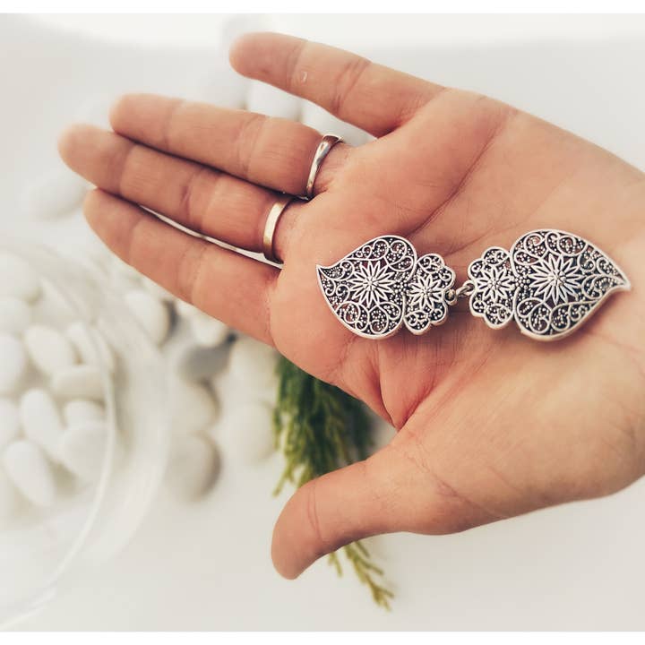 Cristina SJ creative shop - Wholesale Brooch - Portuguese filigree brooch, jacket closure, top design2