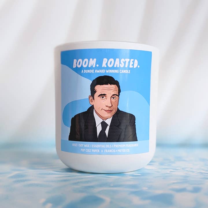 Funny Candle - 8 oz Soy Wax Office Candle for wholesale by Pop Cult Paper