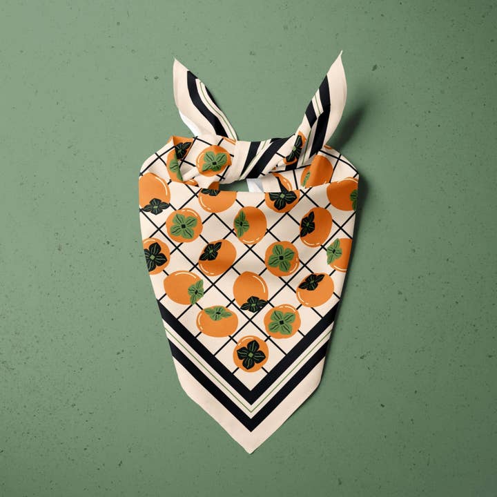 Don't Be Kaki Persimmon Bandana for wholesale by Moonymade