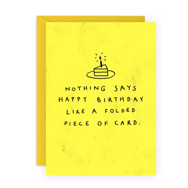 NOTHING SAYS HAPPY BIRTHDAY LIKE Funny Birthday Card for wholesale by Central 23 Cards
