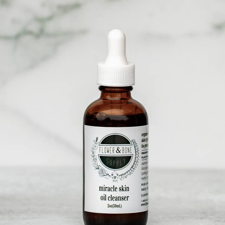 Miracle Skin Oil Cleanser för wholesale av Flower & Bone Supply