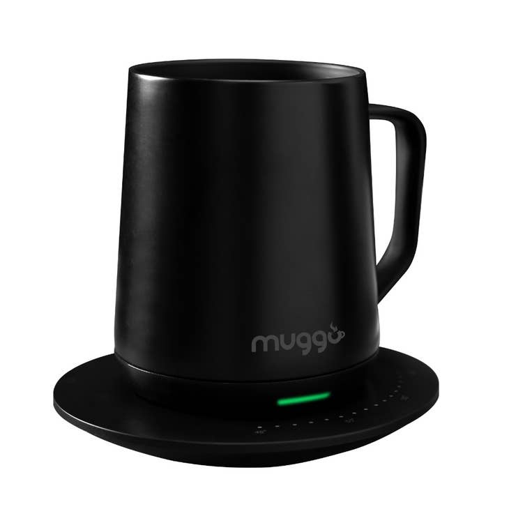 Best Buy: muggo Self Heating Travel Mug Black MUG-001