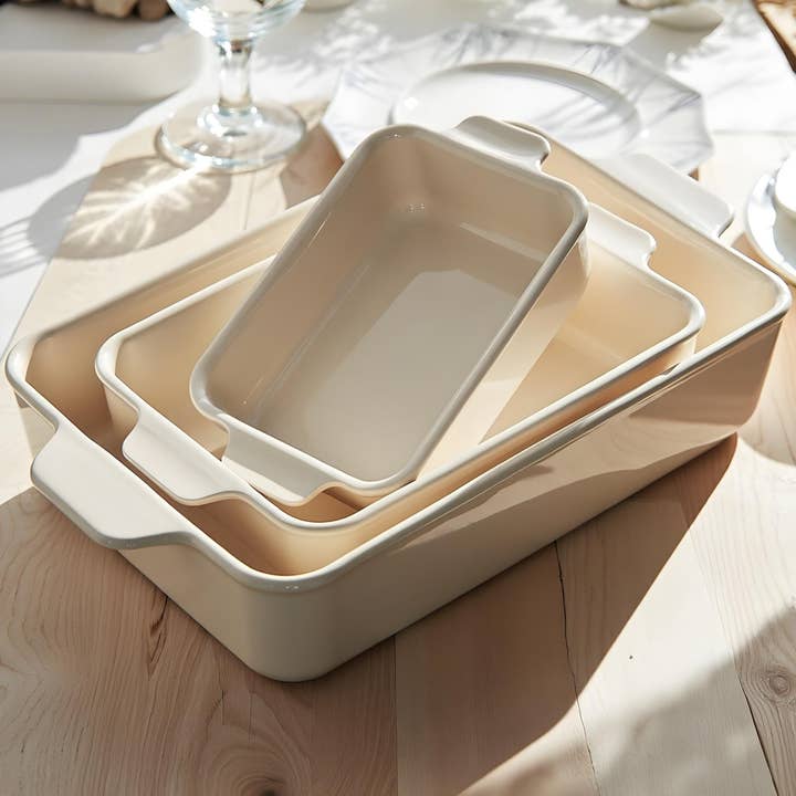Kook - Wholesale Baking Dish - Kook Ceramic Baking Dishes, Small, Medium, Large, Set of 37