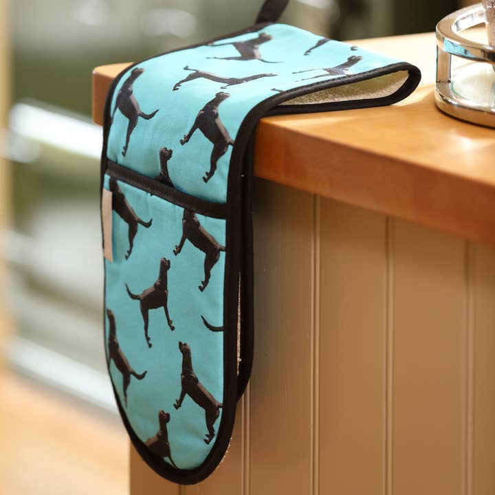 Svart labrador grytvante för wholesale av Tracey Cooper