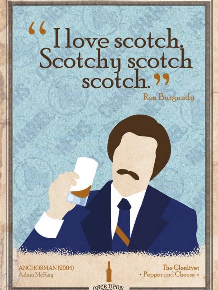 Movie Whisky Posters for wholesale by Slanjj Ltd