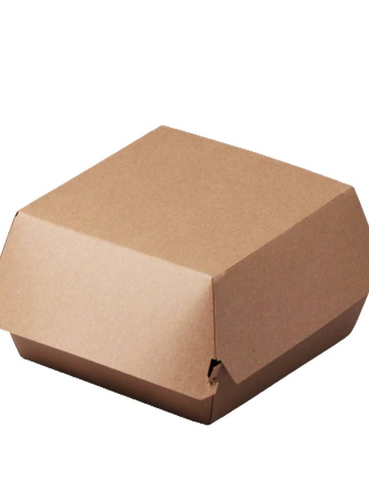 Große Hamburgerbox 17x17x9cm — Packung mit 50 Stück für den Großhandel von Gradisco