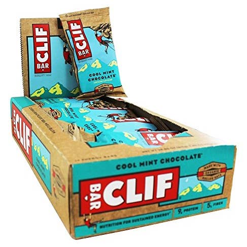 Shop The King - Wholesale Snack Bar - Clif Bar Energy Bar - Cool Mint Chocolate 12 Bar(S)