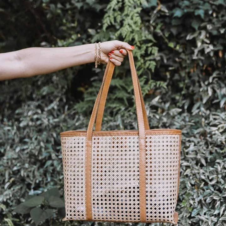 H-H - Wholesale Beach bag - Hollow Out Rattan Handbag , Beach Bag ( 198TV/HH)4