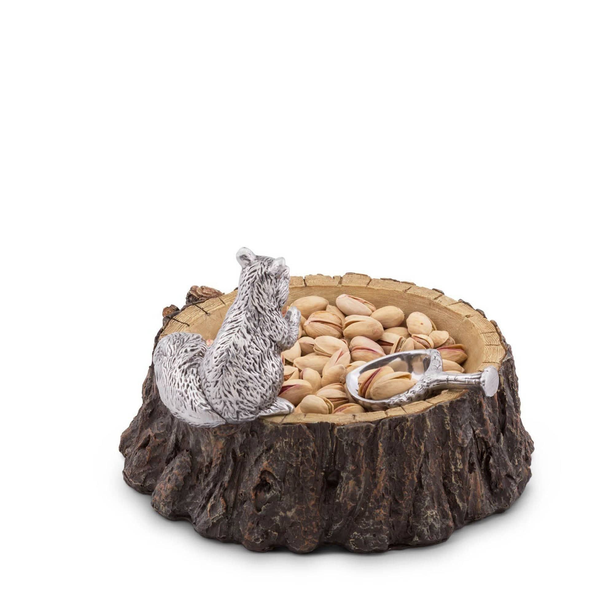 Arthur Court – wholesale Decorative plate/dish/bowl – Standing Squirrel Nut Bowl4