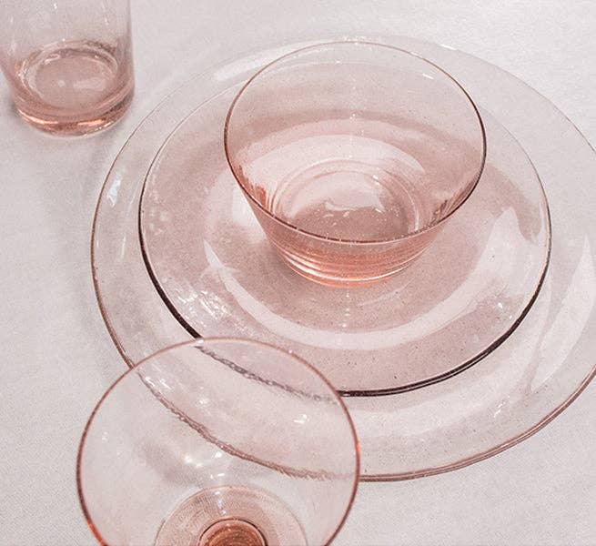 British Colour Standard North America - Wholesale Dinner Plate - BRITISH COLOUR STANDARD - Old Rose Handmade Small Plate1